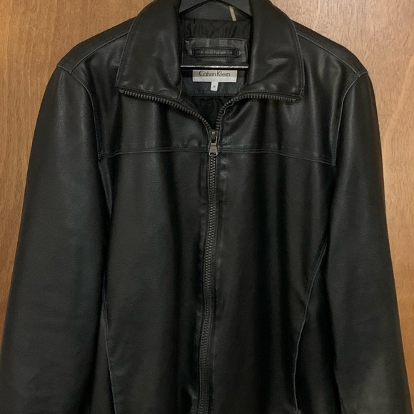 Calvin Klein Other - Men’s Medium Calvin Klein Leather Jacket